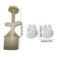 thumbnail image 5 of Milue 50g Rabbit Mooncake Mold Chinese Rabbit Dessert Fondant Mold Pineapple-Cake, 5 of 11