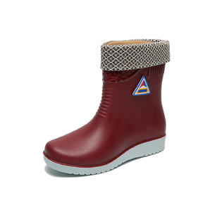 Women Solid Colored Waterproof Non Slip 