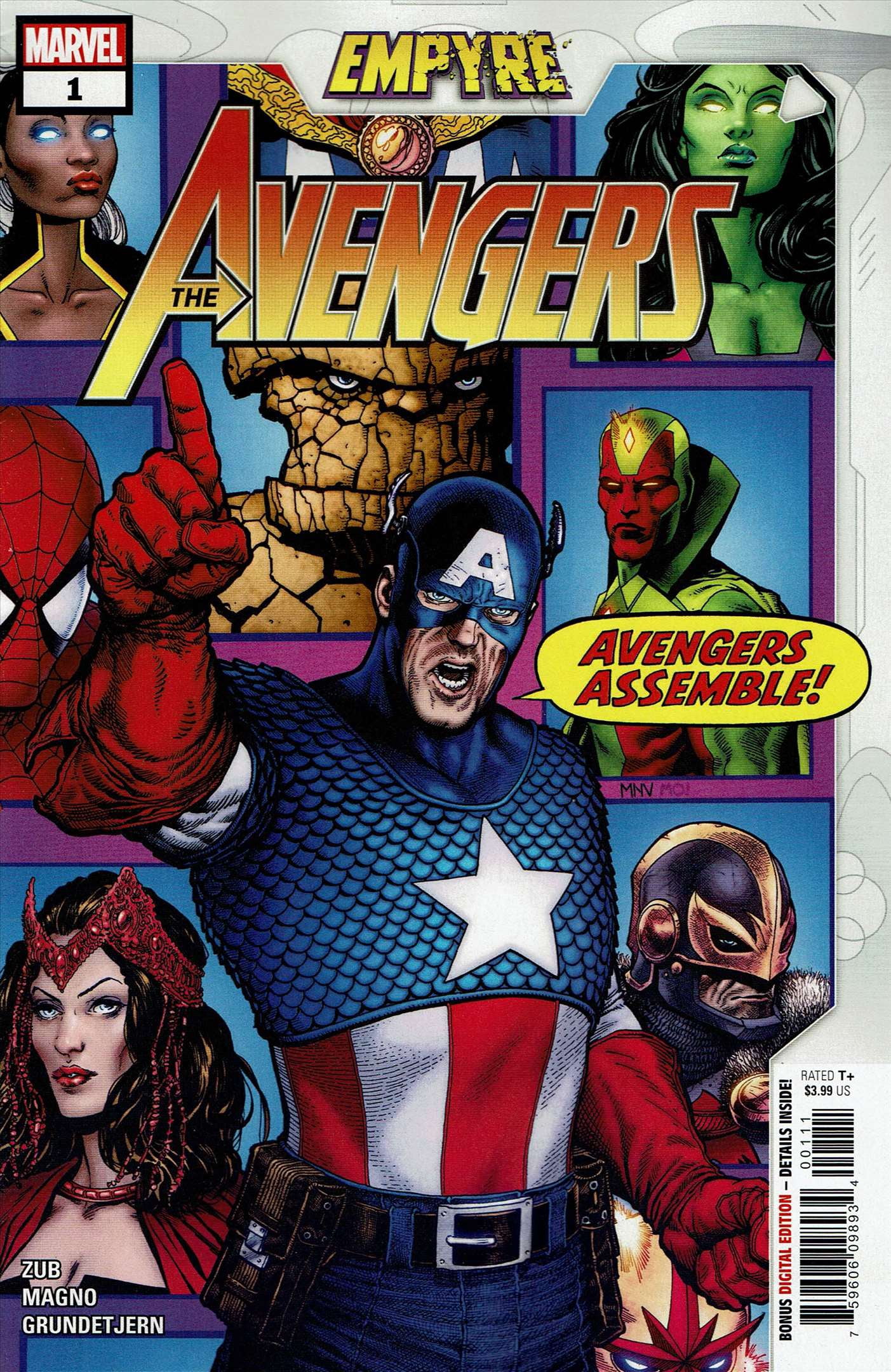 Cover of Empyre: Avengers #1