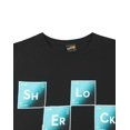 thumbnail image 4 of Plan 9 Womens Black Periodic Table Tiles Short Sleeved T-Shirt (Large), 4 of 4