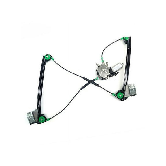 Front Left Driver Side Power Window Regulator and Motor Assembly - Compatible with 1997 - 2004 Chevy Corvette 1998 1999 2000 2001 2002 2003