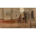 thumbnail image 2 of Charles Conder 14x10 Black Ornate Wood Framed Double Matted Museum Art Print Titled: Impressionists’ Camp, 2 of 5