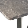 thumbnail image 6 of Daisy Modern Bar Table with Rubberwood Legs and Laminate Table Top, Paladina Marble Finish, 6 of 8