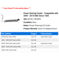 thumbnail image 2 of Power Steering Cooler - Compatible with 2009 - 2014 GMC Sierra 1500 2010 2011 2012 2013, 2 of 2