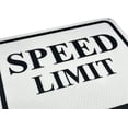 thumbnail image 4 of Speed Limit 10 MPH Sign, Slow Down Sign, Engineer Grade Reflective Sheeting, Rust Free Aluminum, Weather Resistant, Waterproof, Fade Resistant, 12" x 8" (White-10 MPH), 4 of 5