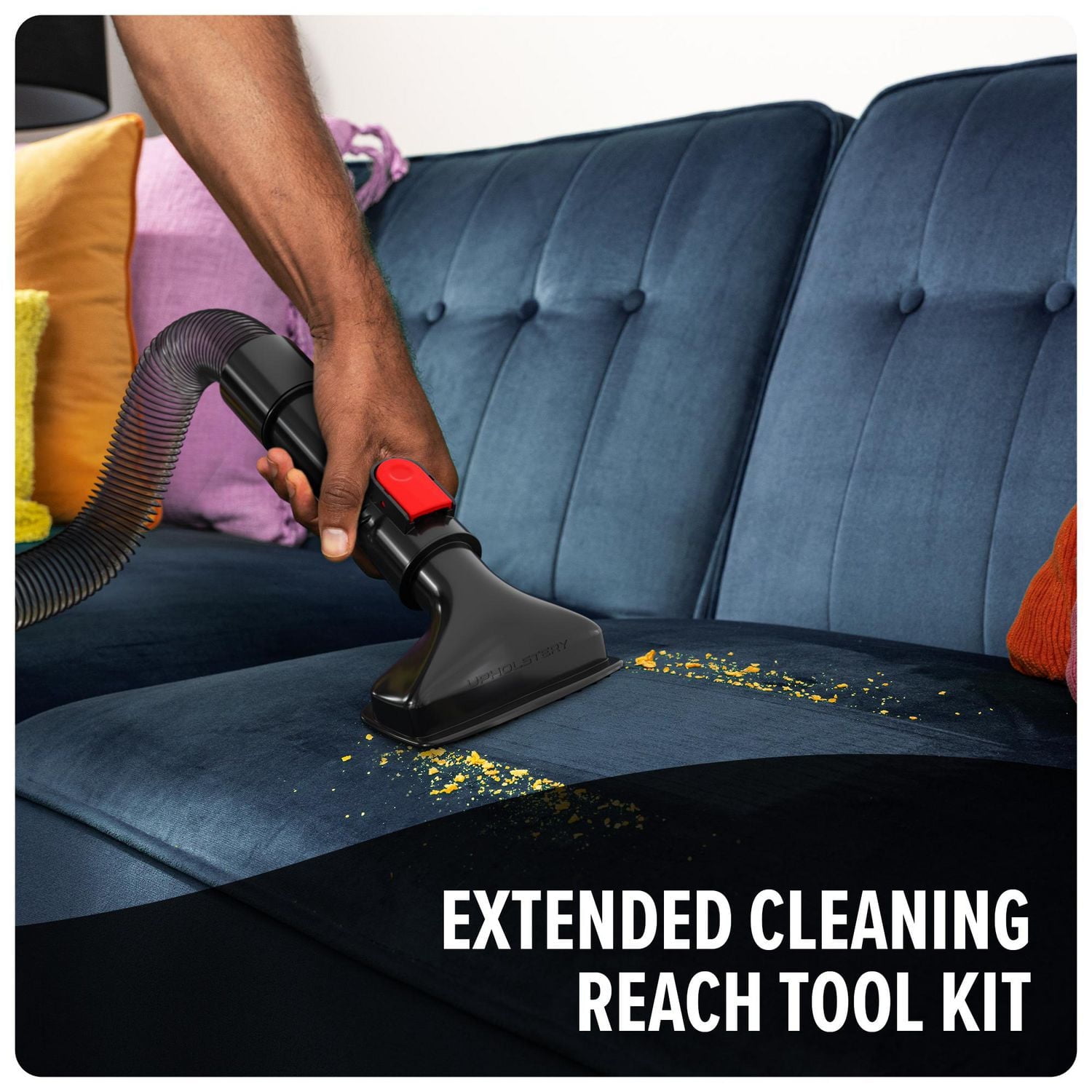 DIRT DEVIL Multi-Surface Extended Reach+ Upright Vacuum