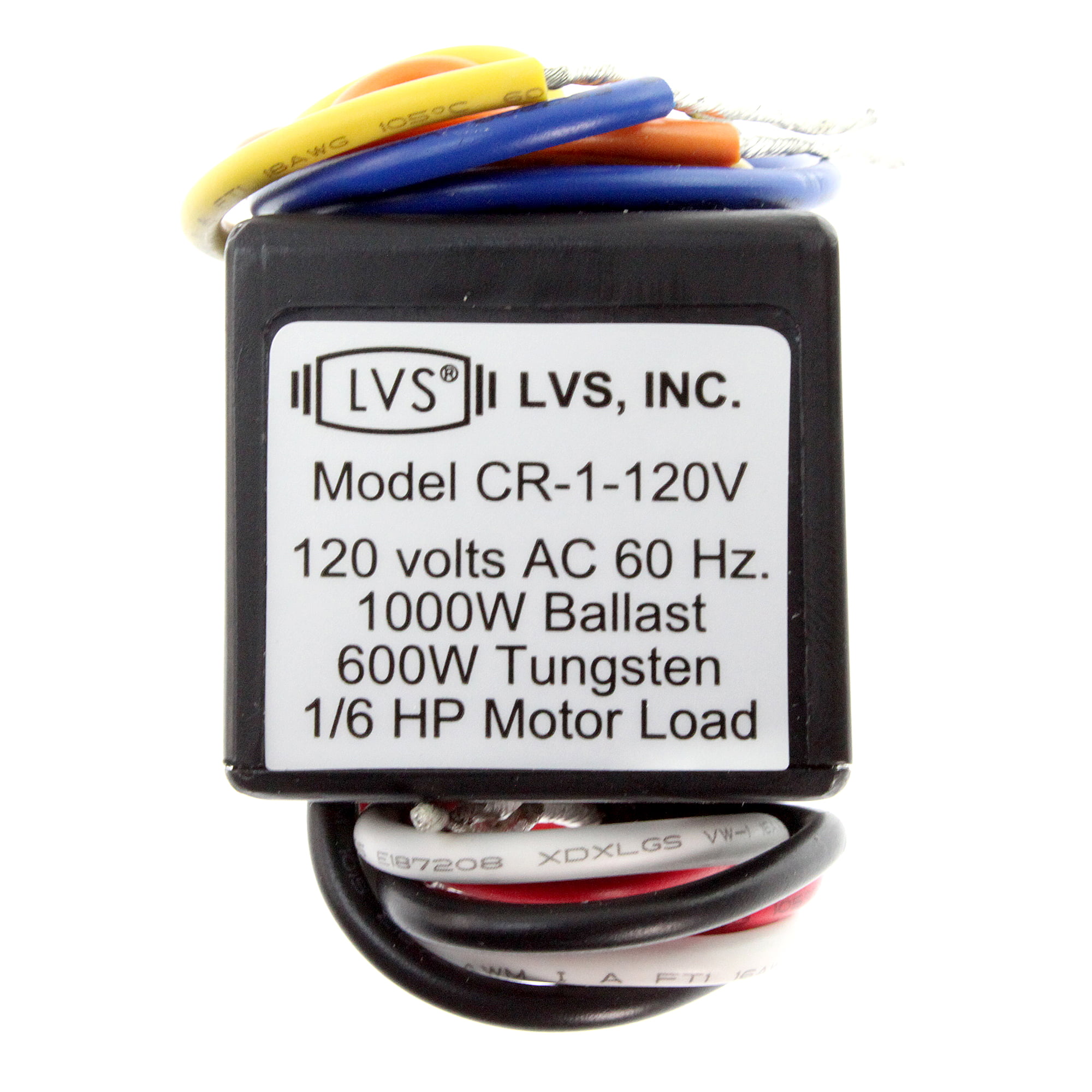 LVS Controls CR-1-120V Time Saver Relay Low Voltage Closet Light Control 