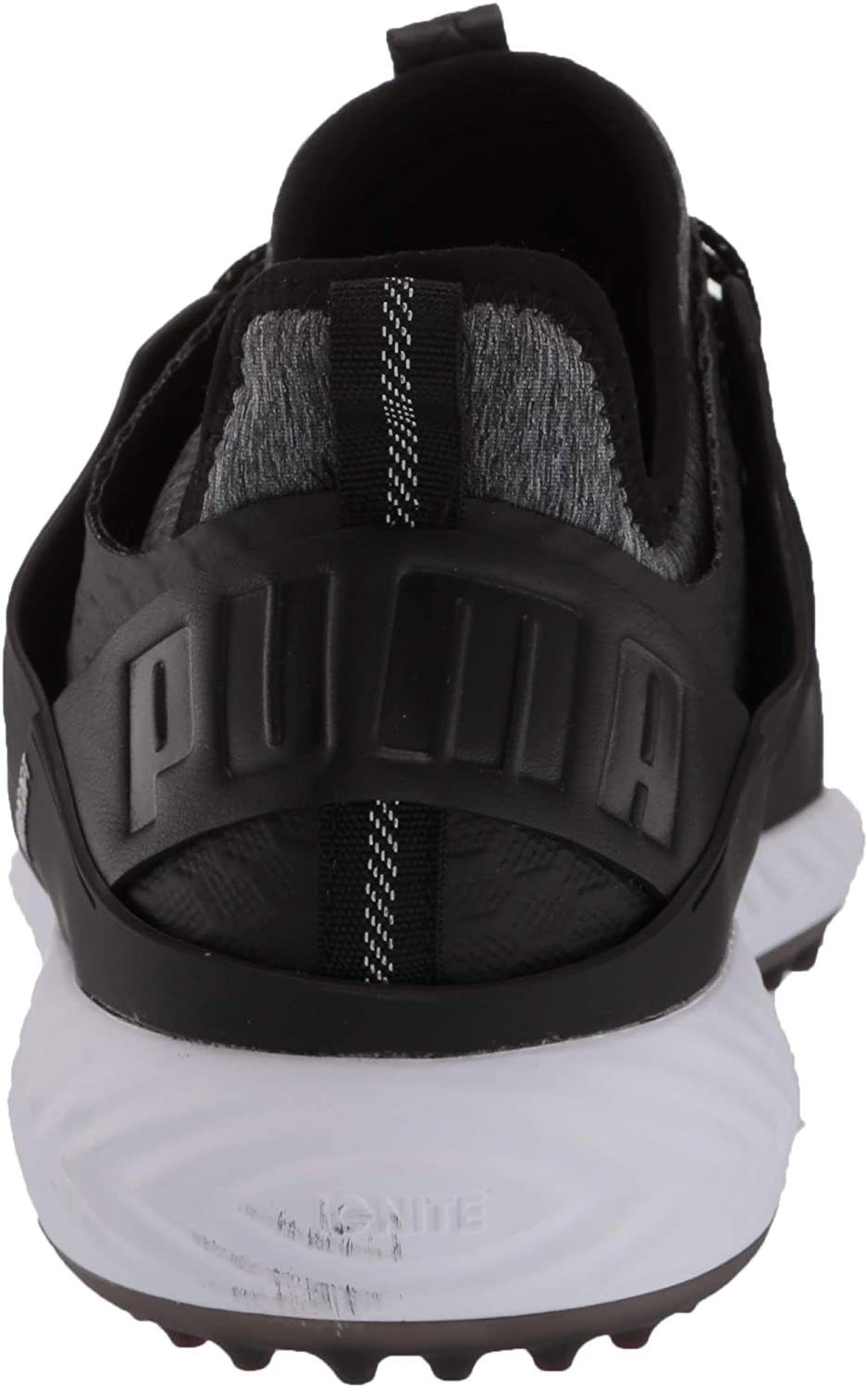 NEW Puma Ignite PWRAdapt Caged Black/Puma Silver Golf Shoes Mens Size 9 - image 3 of 7