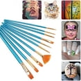 thumbnail image 4 of Pinceles Para Pintar Con Paletas Bandejas Niños Diy Pelo De Nailon Acuarela Pincel Pluma Herramienta De Dibujo Ligera Artista Escuela Hogar sonducket EL017852-03, 4 of 5