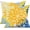 Yellow Blue, variant on Yellow Blue Flower Pillow Covers 18x18 Inch Set of 2 White Gray Colored Throw Pillows Outdoor Waterproof Decor for Living Room Sofa Patio Funiture Garden Floral Polyester Pillow Covers 002J18