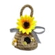 thumbnail image 3 of Adorno de girasol con forma de pequeña, tejido a mano, para colgar en colmena, con cuerda de yute, ideal para oficina, interior y jardín., 3 of 7