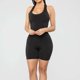 thumbnail image 5 of Gibobby Bañador de una pieza Mujeres Casual sin tirantes Halter vendaje Sheathy Jumpsuit Drawstring Playsuits traje de baño(Rosa caliente,CH), 5 of 5