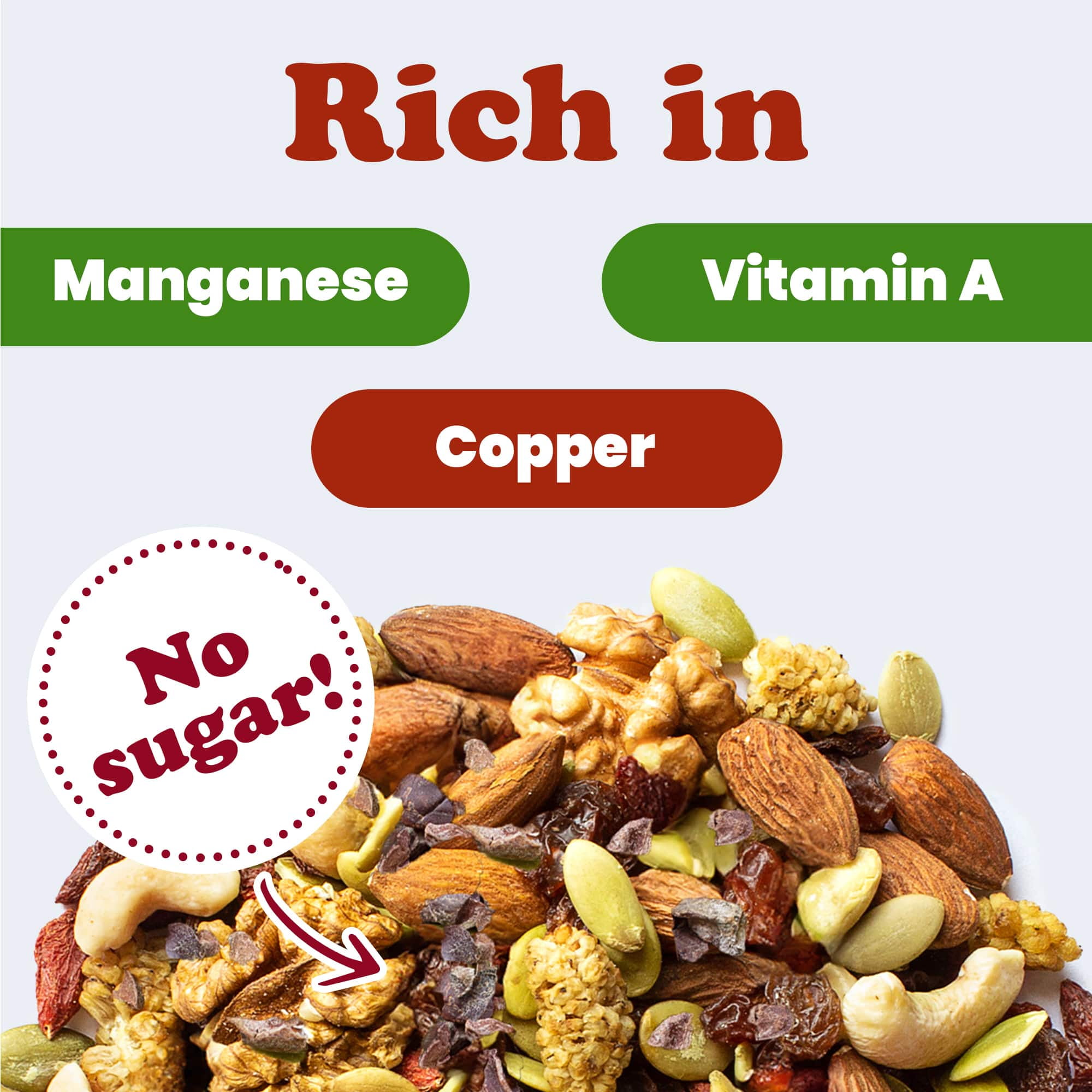 Organic Raw Munchies Snack Mix, 1 Pound - Non-GMO, Raw, Vegan - by Food to Live