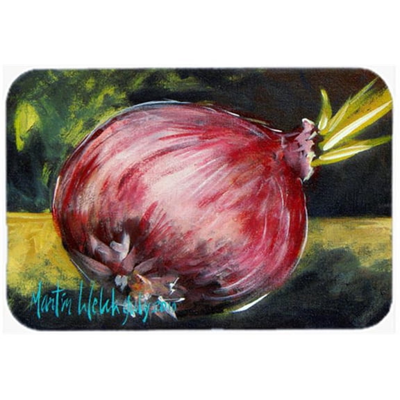 15 x 12 in. Vegetables - Onion One-Yun Glass Cutting Board - Large