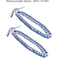 thumbnail image 2 of ZOUSSIQI 2Pcs Graduation Leis,Ribbon Leis,Graduation Ribbon Lei,Braided Leis,Braided Necklace,Graduation Congrats Accessory for Men Women CA919-28004, 2 of 9