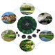 thumbnail image 5 of Fuente de agua flotante para bebederos de pájaros con energía solar para exteriores, ideal para estanques de jardín. 18 W 37 V, 5 of 8