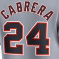 thumbnail image 4 of Camisetas de béisbol de la famosa marca Detroit con bordados para hombres, mujeres y jóvenes, personalizadas #24 CABRERA #28 BAEZ #31 GREENE #33 KEITH, 4 of 5