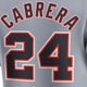 thumbnail image 4 of Camisetas de béisbol de la famosa marca Detroit con bordados para hombres, mujeres y jóvenes, personalizadas #24 CABRERA #28 BAEZ #31 GREENE #33 KEITH, 4 of 5