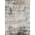 thumbnail image 7 of BERTHMEER 3'x5' Abstract Small Area Rugs for Bathroom Bedroom Entryway Kitchen Rugs Non Slip Washable Black and Brown Dorm Office Entrance Neutral Modern Contemporary Carpets, 7 of 7