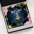 thumbnail image 1 of Universe Mom Anchor Pendant Stainless Steel Mothers Day Birthday Gift, 1 of 7