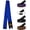 Blue, variant on BJJ Belt for Men & Women - IBJJF Approved Brazilian Jiu Jitsu Belt with Ranking Stripes, Durable JiuJitsu Belt