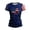 NavyD0313W&18, variant on Trgacdwlo 1776-2026 250 Anniversary USA T Shirt Letter Flag Print Red White and Blue Short Sleeve Shirt Women Independence Day Patriotic 4th of July Tops for Women