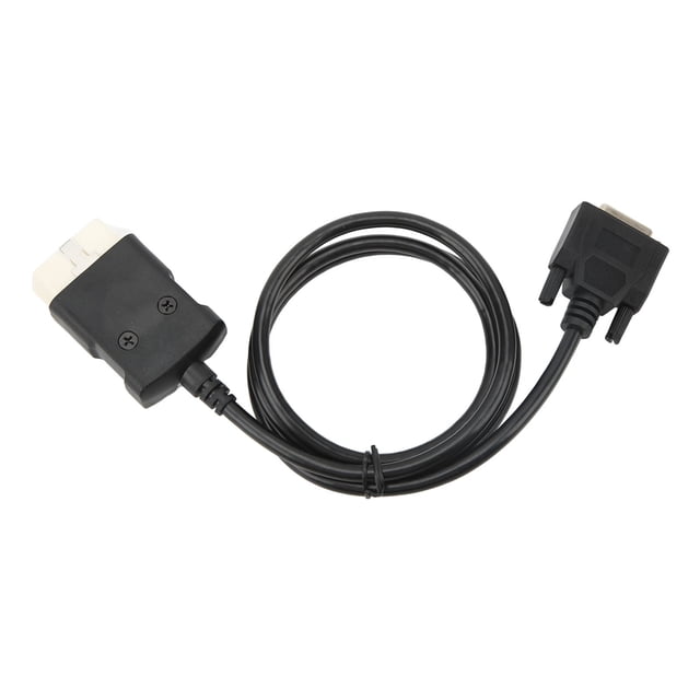 OBD Cables, 16pin Intelligent System Scan Wear Resistant OBD2 Diagnostic Tool Cable High Performance With Battery For Car