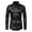 Black, variant on fartey Men Shiny Metallic Button Down Shirts Casual Dress Long Sleeves Shirt Trendy Solid Color Lapel Blouses Collar Cardigan Tops for Night Club Party Prom