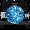 thumbnail image 1 of Motif Art Abstrait Glace Polyester Roue de Rechange Universelle pour Remorque RV SUV Camion Campeur, 1 of 5