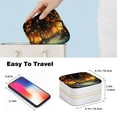 thumbnail image 4 of Mother's Day Firefly Portable Jewelry Box with Customizable Grid, Compact Storage Case for Rings, Earrings, and Bracelets, 4 of 6