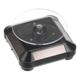 thumbnail image 3 of Solar Display Stand Turntable 360 Rotating Double Use LED Light ABS, Black, 3 of 6