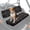 Moon Star, variant on FKELYI Sunflower Leopard Print UTV Seat Cover Waterproof Powersports Seats Covers Anti-Dust Mule Bench Seat Cover Compatible with Mule SX 2017-2023 Interior Decor