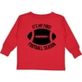 thumbnail image 3 of Inktastic It's My 1st Football Season Boys or Girls Long Sleeve Toddler T-Shirt, 3 of 5