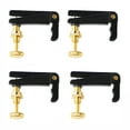 thumbnail image 2 of Violin Fine Tuner, 4 Pcs 1/2 Violin Fine Tuner Metal Violin String Adjuster Part Musical Instrument Accessory, 2 of 8