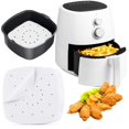 thumbnail image 4 of MesaSe 200Pcs Air Fryer Liner Parchment Paper Liner Square Perforated Baking Paper, 4 of 7