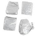 thumbnail image 4 of 4 Uds cubierta de neumático Protector de rueda impermeable 29 pulgadas película de aluminio plateada Universal para coche RV Jadeshay A, 4 of 8