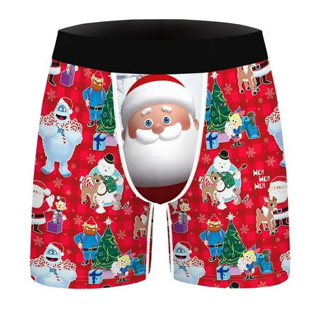 

DORKASM Men’s Boxer Briefs Christmas Underwear