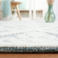 thumbnail image 5 of SAFAVIEH Vermont Trinity Floral Geometric Wool Area Rug, Ivory/Green, 4' x 6', 5 of 9