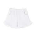 thumbnail image 4 of Ashirexll Kids Shorts, Girls Shorts, Summer Denim Shorts for Children and Girls Solid Color and Versatile Elastic and Perforated Hot Pants Worn as Outerwear Denim Shorts, 4 of 4