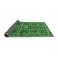 thumbnail image 2 of Ahgly Company Indoor Round Persian Emerald Green Traditional Area Rugs, 4' Round, 2 of 4