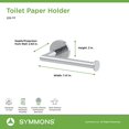 thumbnail image 2 of Symmons 229-TP Wall-Mounted Toilet Paper Holder, 2 of 3