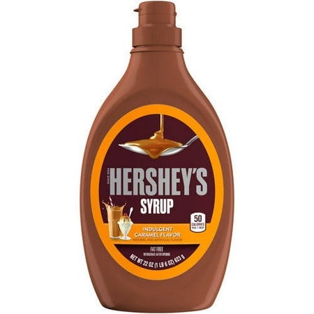 (2 Pack) Hershey's, Caramel Syrup, 22 oz (Best Caramel Sauce For Ice Cream)