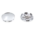 thumbnail image 2 of Unique Bargains 4 Pcs Embouts de Moyeu Central de Pneu de Voiture Ton Argent 68mm Dia 6 Crampons Protecteur, 2 of 3