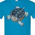 thumbnail image 4 of Inktastic Cute Diamondback Terrapin Turtle T-Shirt, 4 of 5