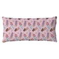 thumbnail image 3 of Almohada Decorativa Reversible Disney Princesas 120 cm x 50 cm rosa, 3 of 4