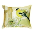 thumbnail image 2 of Betsy's Goldfinch Small Indoor/Outdoor Pillow 11x14, 2 of 3