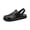 Black_008, variant on Men's Casual Closed Toe Adjustable Leather Sandals Handmade Fisherman Beach Sandals Outdoor Closed Toe vacation Beach Shoes Light Brown 11 (EU-47)