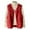 Red, variant on Gaexia Vest for Women Trendy,Shearling Vest Outerwear Coat Casual Winter Warm Lined Sleeveless Jacket Fashion Alternative Stand Collar Button Front Pockets