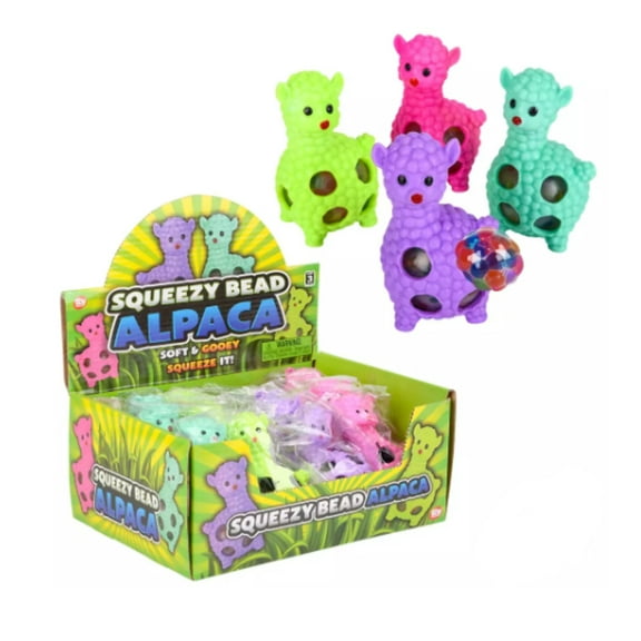 Squeezy Bead Alpaca Ball (ONE)