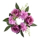 thumbnail image 2 of de de 7,87 pulgadas, coronas, de , para , flores artificiales para boda, de Halloween, decoraciones de Púrpura, 2 of 9